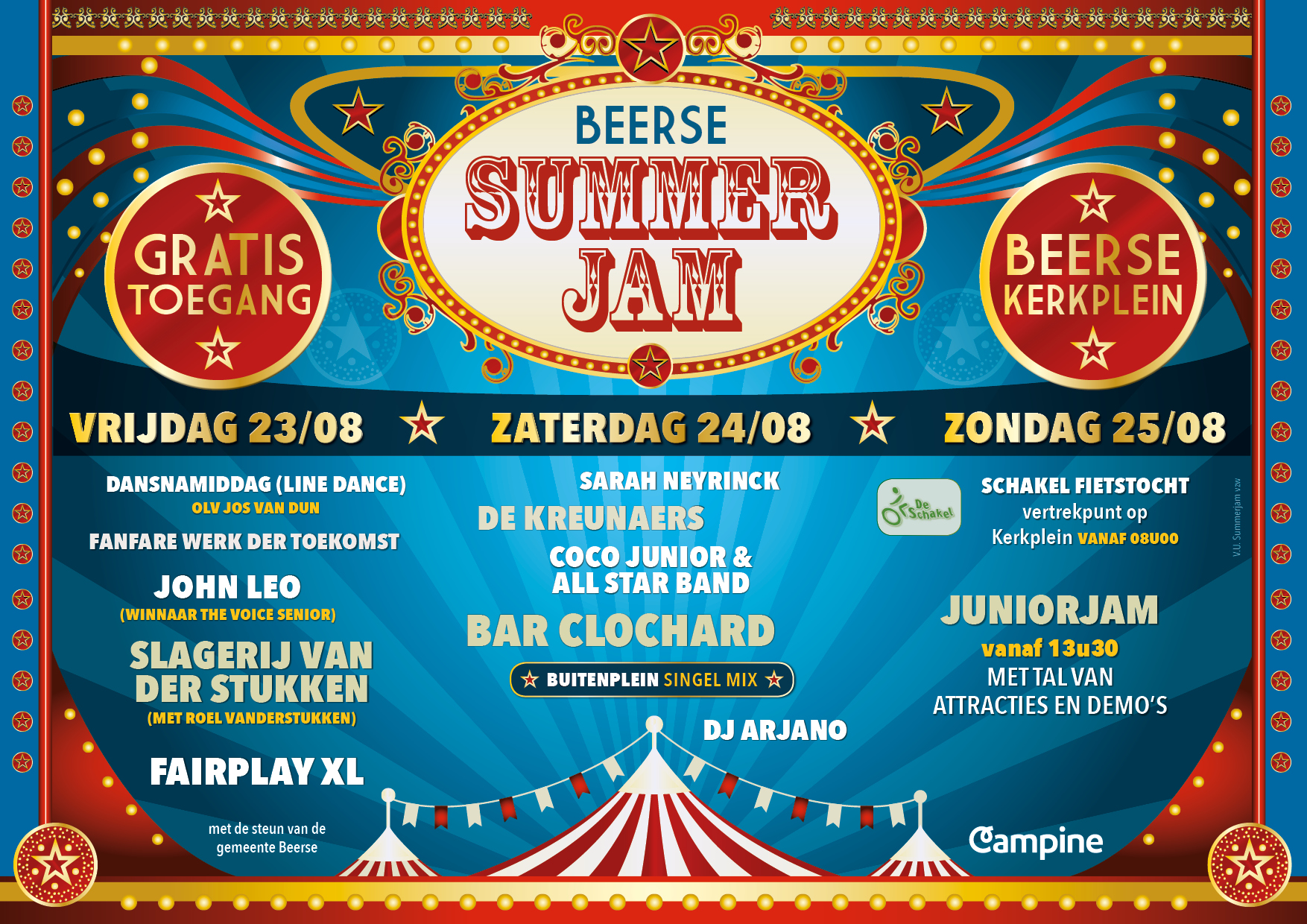 Summerjam affiche op 22/08/2019